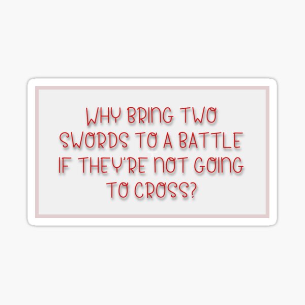 Item preview, Sword Crossing designed and sold by Bookworm234.