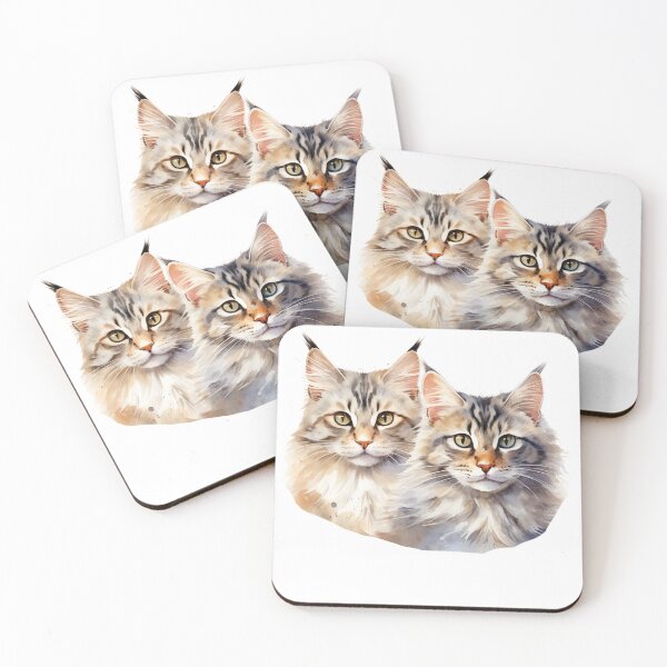 Item preview, Main coon cat  // Main coon cat cute design designed and sold by SMARTKIT  DESIGNAGENCY.