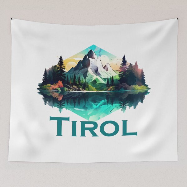 Item preview, Tyrol with mountains, loyalty to the country, gift of Tyrol designed and sold by Andrea-Design.