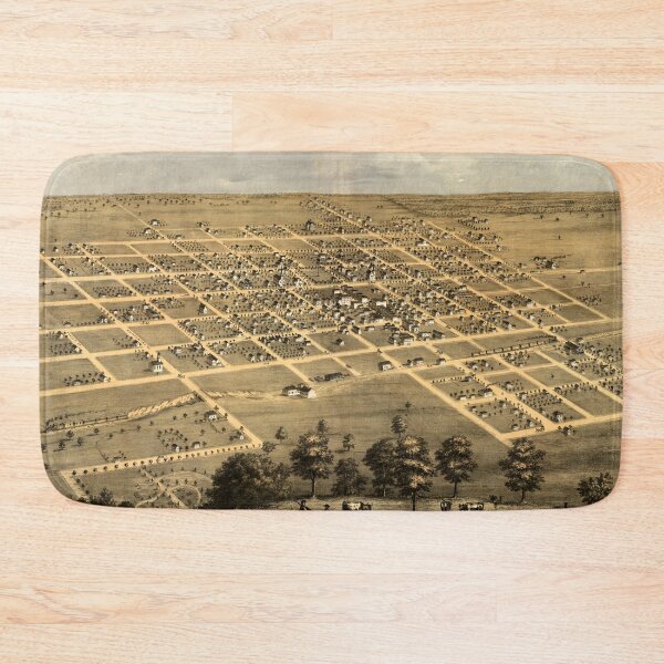 Item preview, Saint Johns, Michigan (1868) designed and sold by allhistory.