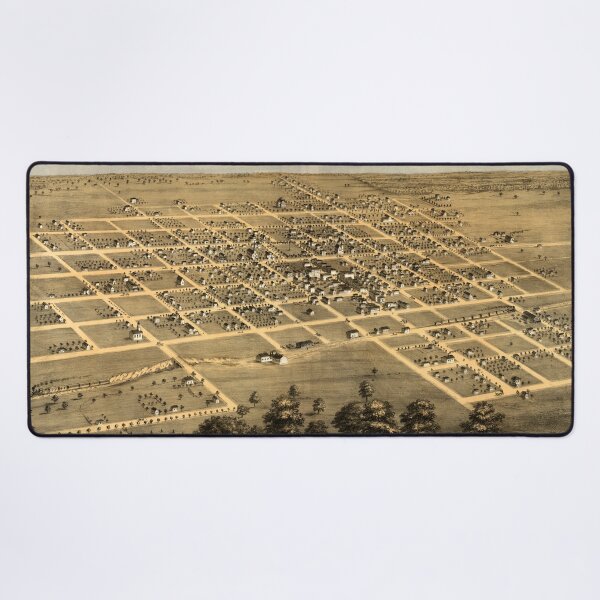 Item preview, Saint Johns, Michigan (1868) designed and sold by allhistory.