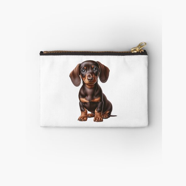 Item preview, Dachshund (Weiner Dog) Chocolate and Tan Puppy designed and sold by CharmStudio.