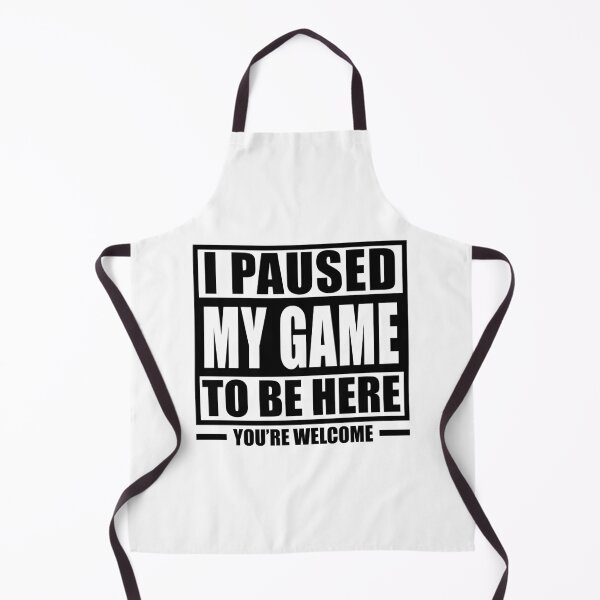 Item preview, I Paused My Game to Be Here Gaming funny Gamer Kids Men designed and sold by teeshop87.
