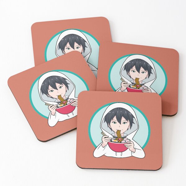 Item preview, Anime Boy Eating Ramen designed and sold by franktact.