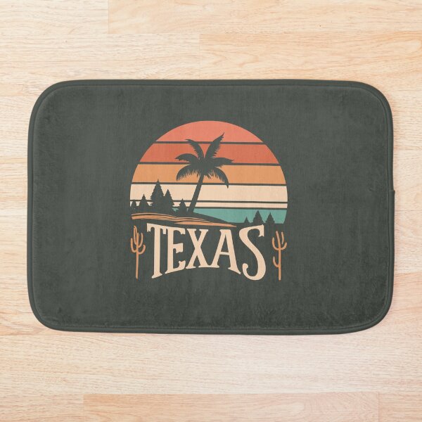 Item preview, Texas - Vintage Sunset - Colorful Illustration designed and sold by Amazing States of America.