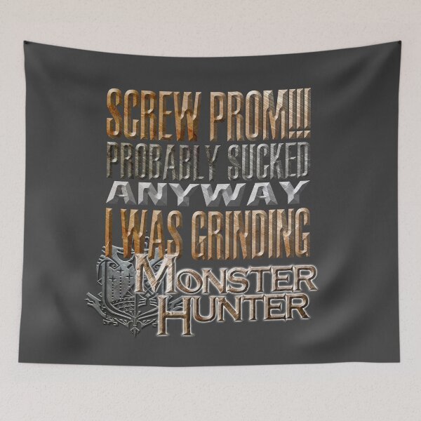 Item preview, Prom vs. Gaming: Monster Hunter designed and sold by StrykirDarque.