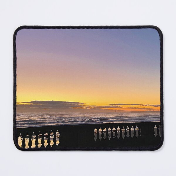 Item preview, North Sea Sunrise over the Balustrade - Panorama designed and sold by Violaman.