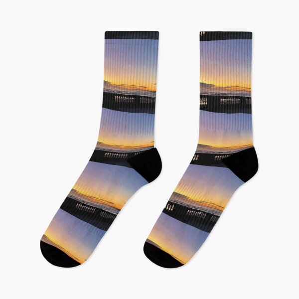 Item preview, North Sea Sunrise over the Balustrade - Panorama designed and sold by Violaman.