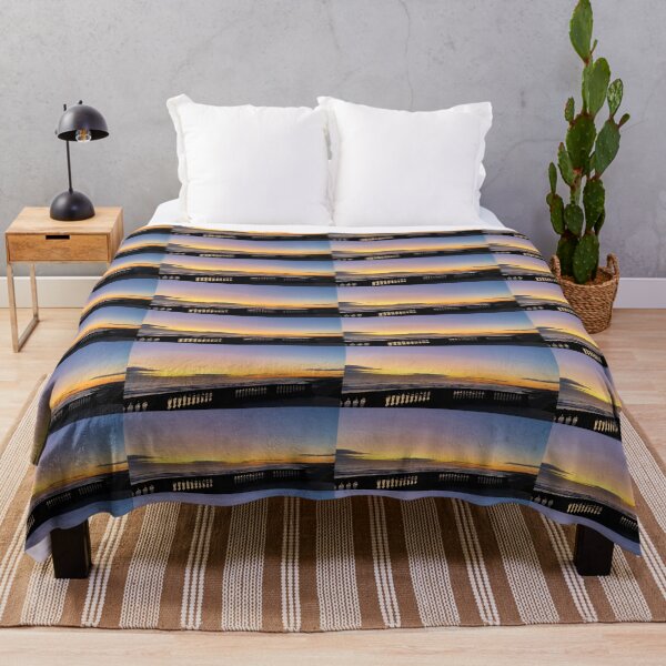 Item preview, North Sea Sunrise over the Balustrade - Panorama designed and sold by Violaman.