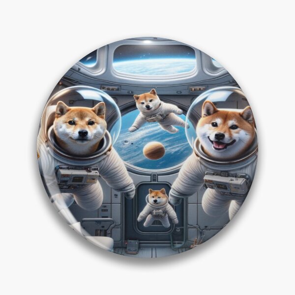 Item preview, Cosmic Canines: Shiba Inus in Space designed and sold by CosmoCrafted.
