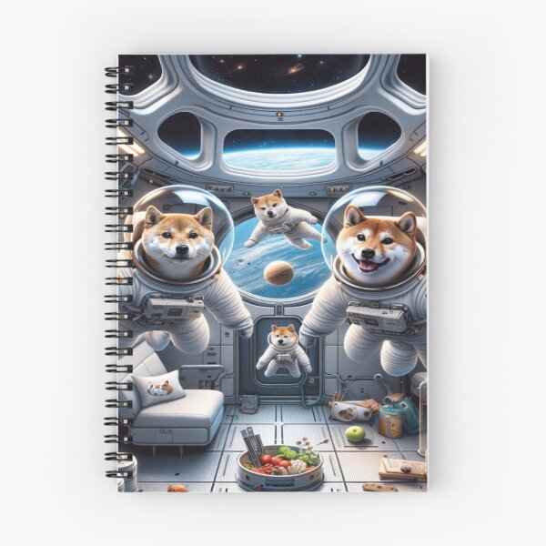 Item preview, Cosmic Canines: Shiba Inus in Space designed and sold by CosmoCrafted.
