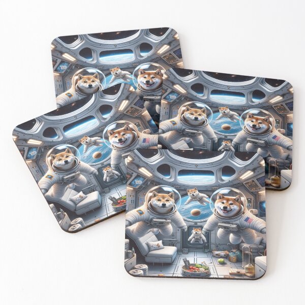 Item preview, Cosmic Canines: Shiba Inus in Space designed and sold by CosmoCrafted.