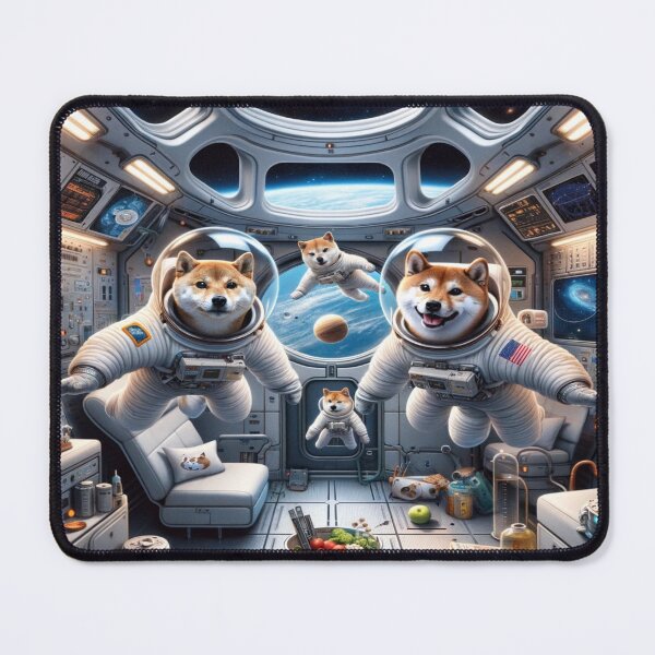Item preview, Cosmic Canines: Shiba Inus in Space designed and sold by CosmoCrafted.