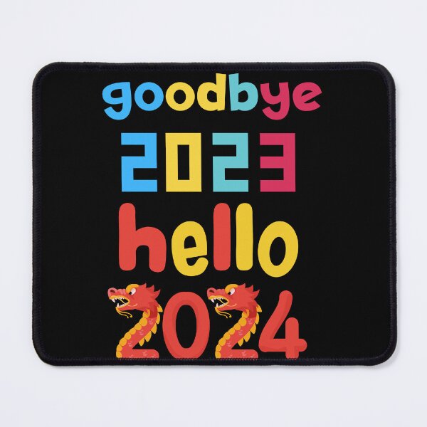 Item preview, Goodbye 2023 Hello 2024 designed and sold by ArtisShops.