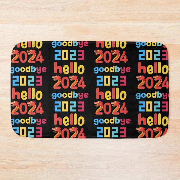 Item preview, Goodbye 2023 Hello 2024 designed and sold by ArtisShops.
