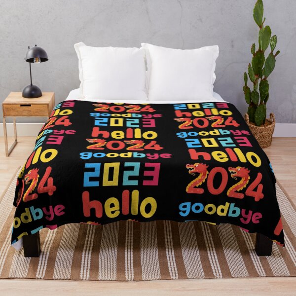 Item preview, Goodbye 2023 Hello 2024 designed and sold by ArtisShops.