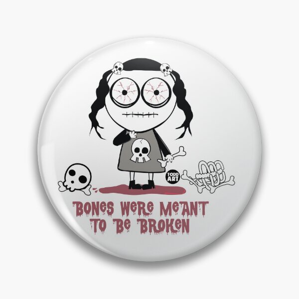 Item preview, BLOODY MARY - BROKEN BONES designed and sold by TODD GOLDMAN.
