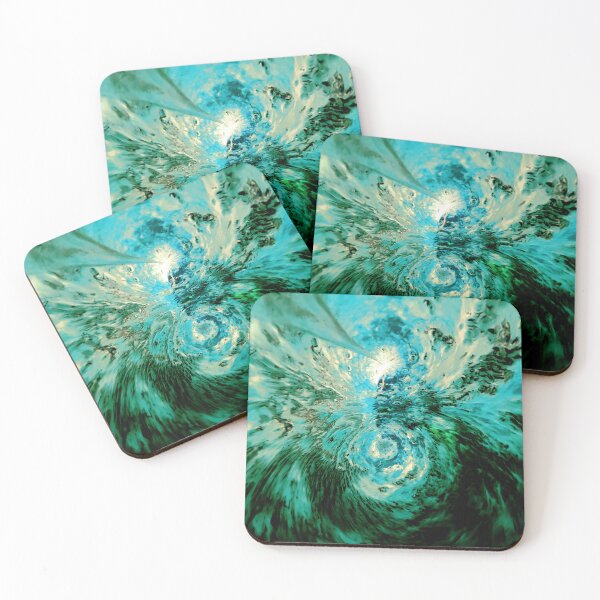 Item preview, quantum entanglement abstract green designed and sold by Gabriel BOCQUAIRE.