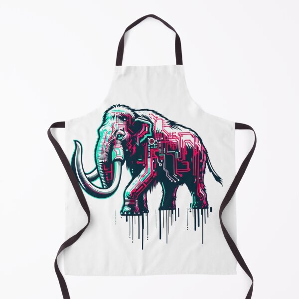 Item preview, Electronic Iconic Mammoth designed and sold by MrAI-Store.