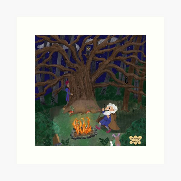 Rumpelstiltskin Art Print
