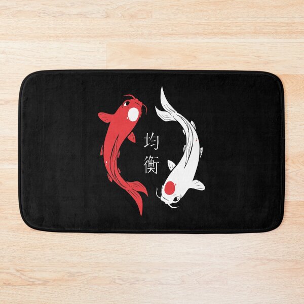Item preview, Japanese Yin-yang Fish - Black and White Edition designed and sold by Israelbeck7.