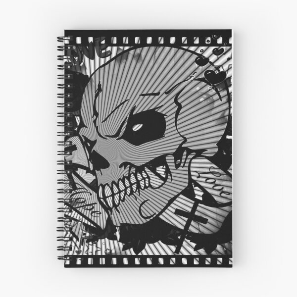 Item preview, SKULL IN BLACK AND WHITE designed and sold by inarausch2023.