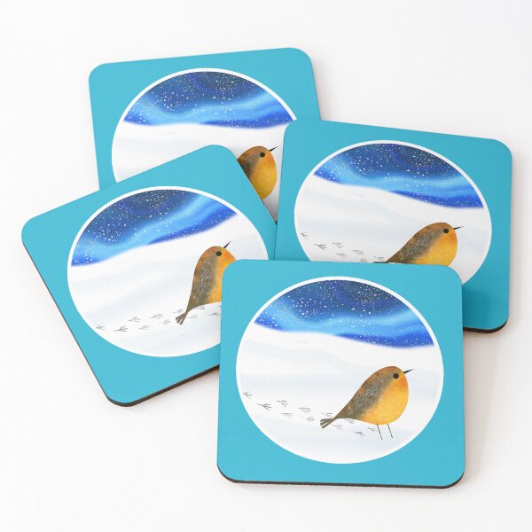 Item preview, Robin in Snow  designed and sold by Andrew  Hitchen.