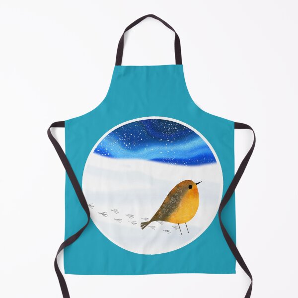 Item preview, Robin en la nieve designed and sold by Andrew Hitchen.
