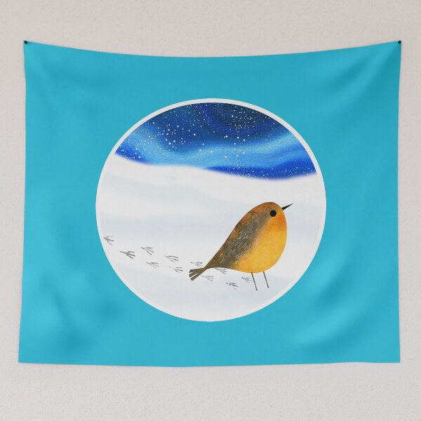 Item preview, Robin in Snow  designed and sold by Andrew  Hitchen.