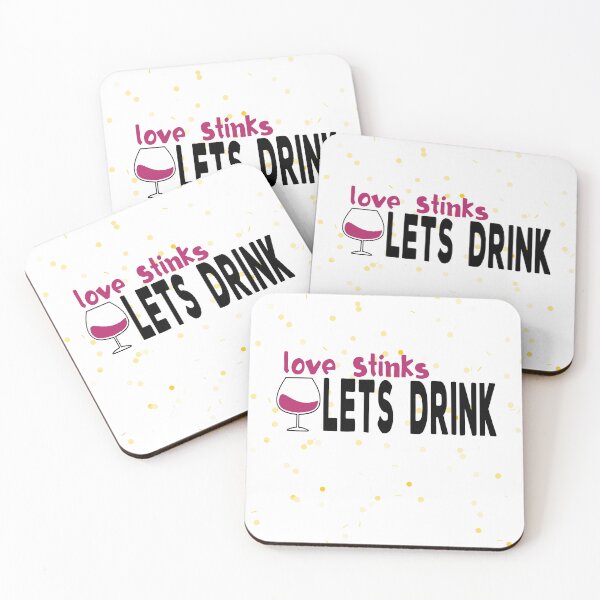 Item preview, Love Stinks Lets Drink Valentines Day designed and sold by Chelsealuv Krigbaum.