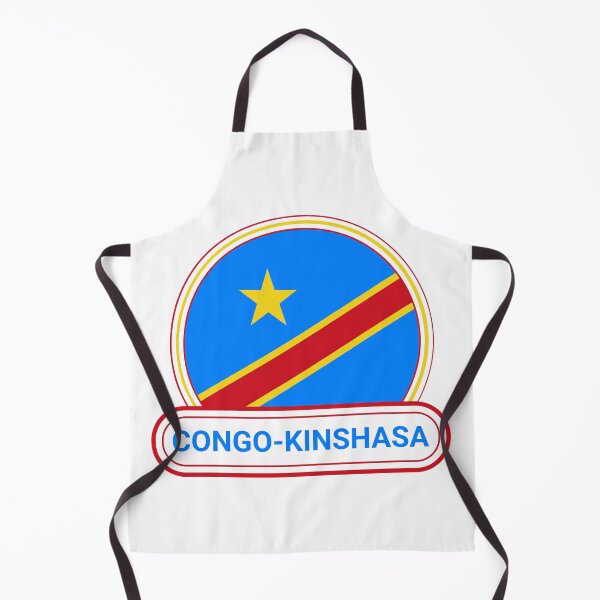 Item preview, Congo Kinshasa - Democratic Republic of the Congo Country Badge - Democratic Republic of the Congo Flag designed and sold by chrisrivait.
