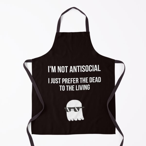 Item preview, Not antisocial, just prefer the dead.  designed and sold by x-chantelle-hx.