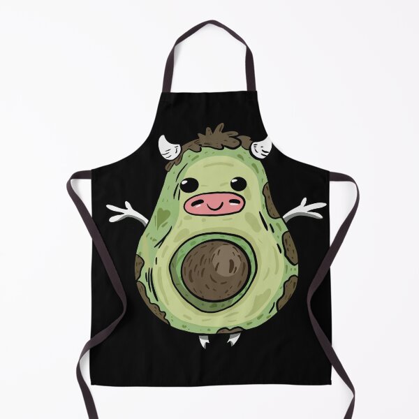 Item preview, A Cute Avocado As a Cow Funny Gifts designed and sold by CANDYFrog.