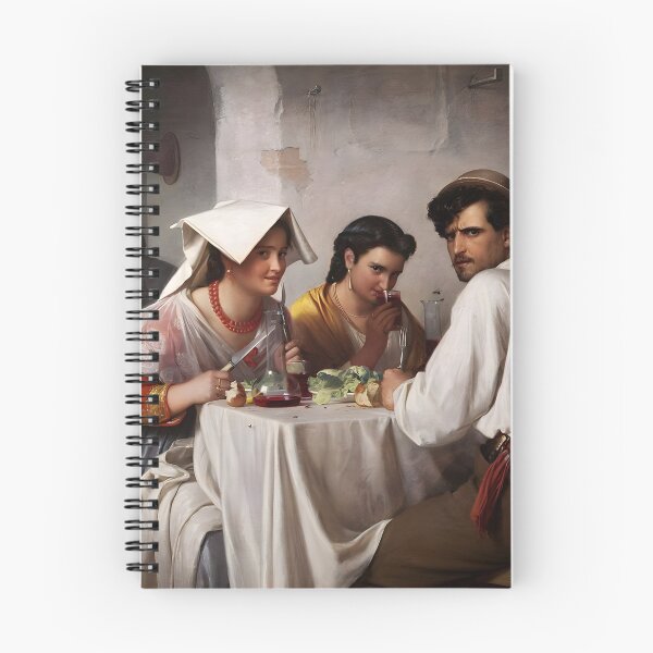 Item preview, In a Roman Osteria Carl Bloch designed and sold by special-artist.