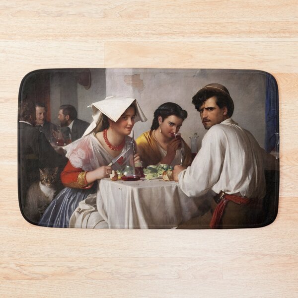 Item preview, In a Roman Osteria Carl Bloch designed and sold by special-artist.