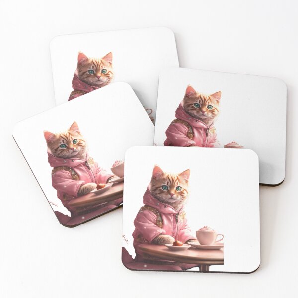 Item preview, Pink Dressed Cat Called leo designed and sold by SpicyOne.