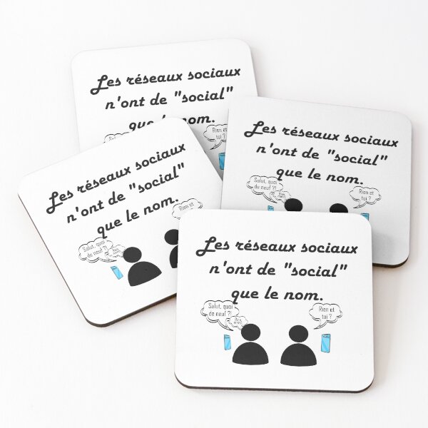Aperçu de l'œuvre Les réseaux sociaux créée et vendue par Coollos.