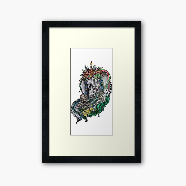 Item preview, Mari Lwyd  designed and sold by AderynValentine.