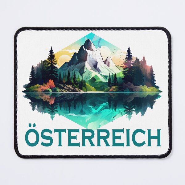 Item preview, Austria with landscape, gift idea Austria designed and sold by Andrea-Design.