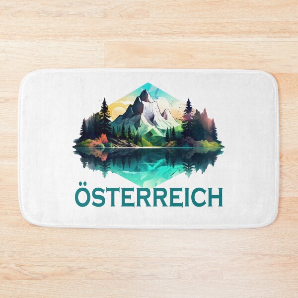 Item preview, Austria with landscape, gift idea Austria designed and sold by Andrea-Design.