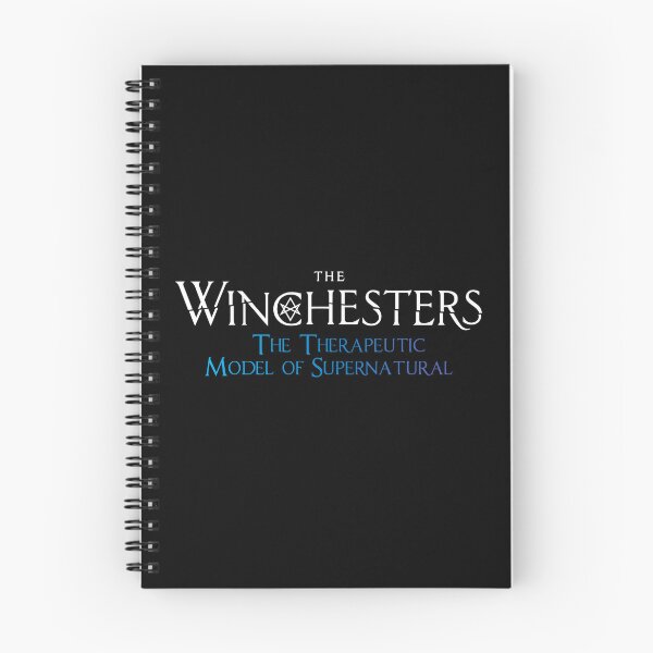 Item preview, The Winchesters: The Therapeutic Model of Supernatural (White) designed and sold by TheFangirlBiz.