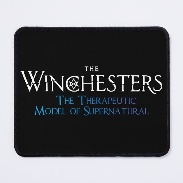 Item preview, The Winchesters: The Therapeutic Model of Supernatural (White) designed and sold by TheFangirlBiz.