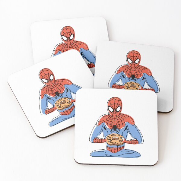 Item preview, Spidey's Bagel Break - Trendy Hilarious Comic Spider Art Eating Food Meme Cartoon Costume designed and sold by SpideyUniverse.