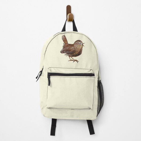 Item preview, Wren Bird singing loud and beautiful song illustration designed and sold by Julia Doria.