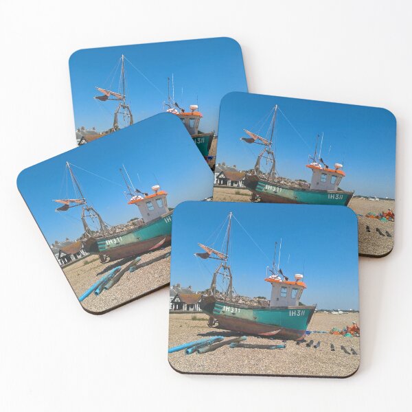Item preview, Fishing Boat on Beach at Aldeburgh designed and sold by images4design.
