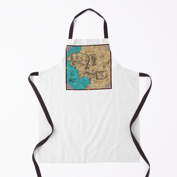 Item preview, A Map of Middle-earth designed and sold by Scott Auld's Merch Shop.