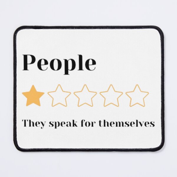 Item preview, People, one star review, they speak for themselves designed and sold by TouchofAlaska.