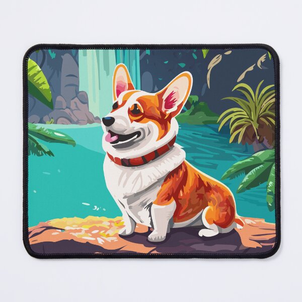 Item preview, Tropical Corgi designed and sold by Corgi-at-night.