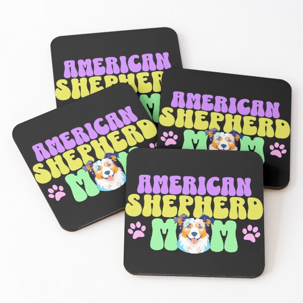 Item preview, American Shepherd Mom - Dog Mom designed and sold by BlueCoastPOD.