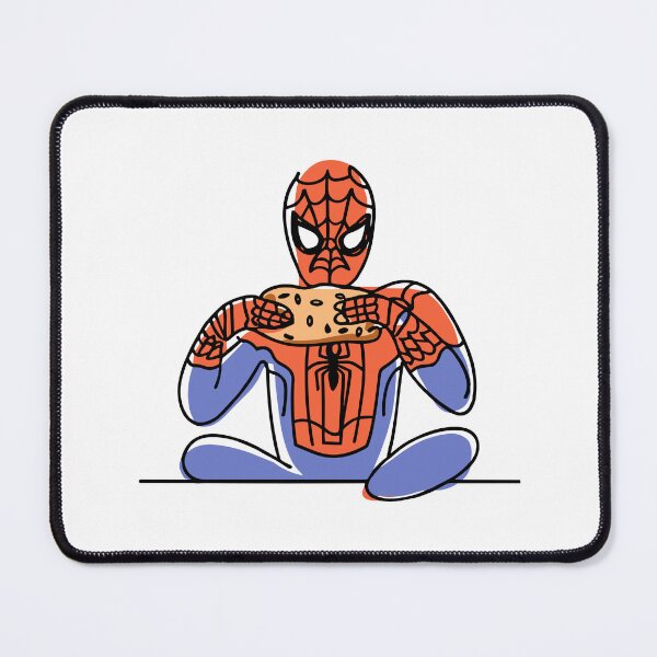 Item preview, Spidey's Bagel Break - Trendy Hilarious Comic Spider Art Eating Food Meme Cartoon Costume designed and sold by SpideyUniverse.